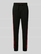HUGO Comfort Fit Sweatpants aus reiner Baumwolle Modell 'LIAM' in Blac...