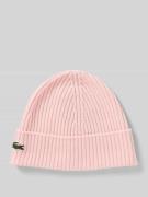 Lacoste Mütze aus reiner Wolle in Rhodium, Größe 1