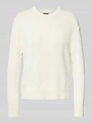 Polo Ralph Lauren Strickpullover mit Logo-Stitching in Offwhite, Größe...