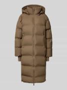Neo Noir Steppmantel mit Kapuze Modell 'Viviana' in Hellbraun, Größe 3...