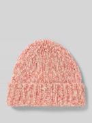 Marc O'Polo Denim Mütze aus Schurwoll-Mix mit Alpaka-Anteil in Pink, G...