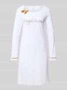 LOUIS & LOUISA Regular Fit Nachthemd mit Zierschleife Modell 'Engelche...