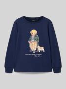 Polo Ralph Lauren Teens Regular Fit Langarmshirt mit Polo Bear Print i...