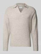Jack & Jones Loose Fit Strickpullover mit Woll-Anteil Modell 'SOHO' in...