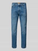 Only & Sons Tapered Fit Jeans aus Baumwoll-Mix Modell 'YOKE' in Jeansb...