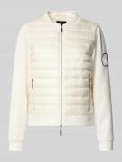 monari Jacke mit Reißverschluss in Offwhite, Größe 34