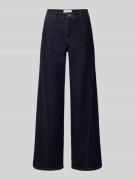 OPUS Wide Fit Jeans mit Eingrifftaschen Modell 'Miva sense' in Dunkelb...