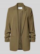 Jake*s Collection Blazer mit Reverskragen in Oliv, Größe 38