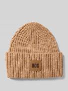 UGG Beanie mit Woll-Anteil in Camel, Größe 1