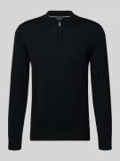 JOOP! Collection Strickpullover aus Schurwolle mit Polokragen Modell '...