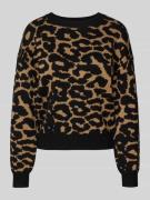 Vero Moda Regular Fit Strickpullover aus Viskose-Mix Modell 'SILJEANIM...