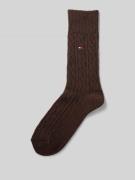 Tommy Hilfiger Socken mit Woll-Anteil in Mittelbraun, Größe 39-42