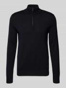 JOOP! Collection Strickpullover aus Schurwolle mit Stehkragen Modell '...