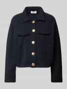 Be Pure Dutch Blazer mit Umlegekragen in Marine, Größe S