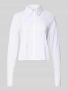 Marella Hemdbluse mit Knopfleiste Modell 'CEYLON' in Weiss, Größe 42