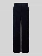 Tom Tailor Wide Leg Marlenehose aus Baumwoll-Mix in Dunkelblau, Größe ...