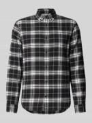 Tommy Jeans Regular Fit Flanellhemd aus reiner Baumwolle in Black, Grö...