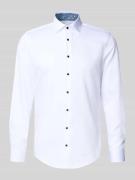 SEIDENSTICKER Slim Fit Businesshemd mit Kentkragen Modell 'New Kent' i...