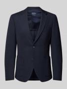 MCNEAL Slim Fit Sakko mit Reverskragen in Marine, Größe 54