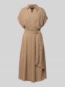 Lauren Ralph Lauren Hemdblusenkleid mit Bindegürtel Modell 'FRATILLIO'...