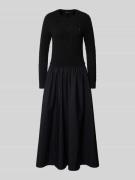 Polo Ralph Lauren Tailliertes Midikleid aus Lanawoll-Mix mit Kaschmir-...