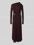 BOSS Tailliertes Strickkleid aus Lyocell-Kaschmir-Mix Modell 'EVARGO' ...