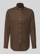 Polo Ralph Lauren Custom Fit Freizeithemd mit Label-Stitching in Schok...