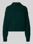 Marc Cain Turtleneck-Pullover mit Stehkragen und überschnittenen Schul...