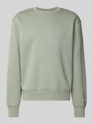 CHAMPION Sweatshirt mit Label-Stitching in Lind, Größe L