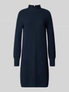 Tom Tailor Körpernahes Strickkleid aus Viskose-Mix in Dunkelblau, Größ...
