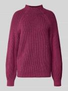 Tom Tailor Regular Fit Strickpullover aus Baumwoll-Mix mit Woll-Anteil...