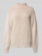 Tom Tailor Regular Fit Strickpullover aus Baumwoll-Mix mit Woll-Anteil...