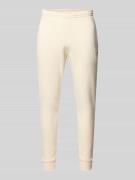 Lacoste Regular Fit Sweatpants aus Baumwoll-Mix in Offwhite, Größe L