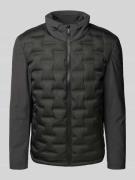 bugatti Steppjacke mit Stehkragen in Graphit, Größe 52