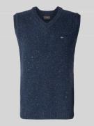 Fynch-Hatton Pullunder aus Woll-Mix mit V-Ausschnitt Modell 'Donegal' ...