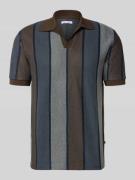 Samsøe Samsøe Poloshirt mit gerippten Ärmelabschlüssen Modell 'TRAVIS'...