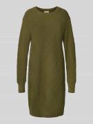 FREE/QUENT Strickkleid aus Viskose-Mix Modell 'Saturn' in Khaki, Größe...