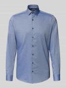 OLYMP Level Five Slim Fit Business-Hemd mit Knopfleiste in Marine, Grö...