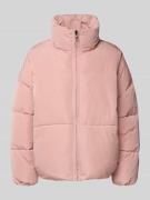 Jake*s Casual Jacke mit Stehkragen und Reißverschlusstaschen in Rosa, ...