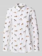 Barbour Relaxed Fit Langarmbluse aus Baumwoll-Mix Modell 'SAFARI' in W...