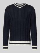 SELECTED HOMME Relaxed Fit Strickpullover mit Woll-Anteil Modell 'ROY'...