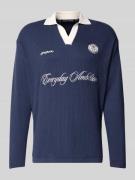 Pegador Poloshirt mit Stitchings Modell 'Yemo' in Marine, Größe L