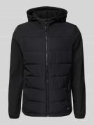 Blend Steppjacke mit Kapuze Modell 'EVIAN' in Black, Größe L