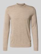 JOOP! Collection Strickpullover aus reiner Wolle Modell 'Davide' in Be...