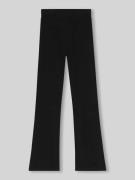 Hugo Blue Slim Fit Sweatpants aus Baumwoll-Mix Modell 'NESSA' in Black...