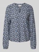 s.Oliver RED LABEL Loose Fit Blusenshirt aus reiner Viskose in Blau, G...