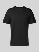 Scotch & Soda T-Shirt mit Logo-Stitching in Black, Größe L