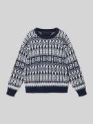 Tommy Hilfiger Kids Regular Fit Strickpullover aus Baumwoll-Mix Modell...