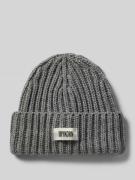Drykorn Beanie mit Alpaka-Anteil Modell 'EANI' in Mittelgrau Melange, ...