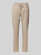 Tom Tailor Cropped Cordhose aus Baumwoll-Mix in Taupe, Größe 34/28